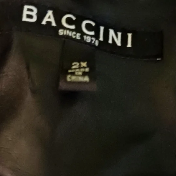 Women Plus Quilted Leather Jacket - Picture 11 of 11